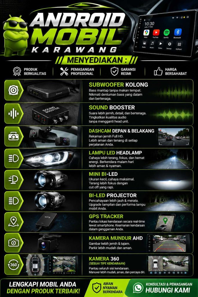 audio mobil karawang