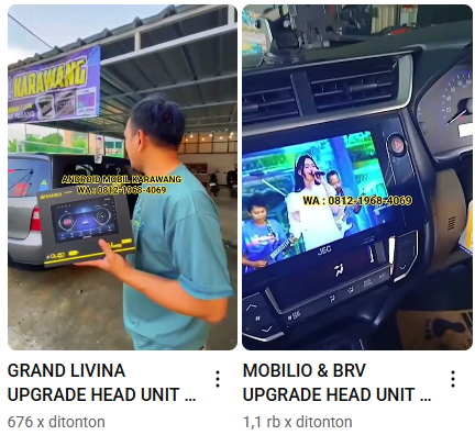 Pasang Head Unit Avanza Android Mobil Karawang