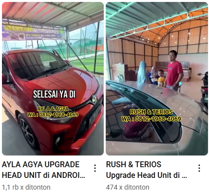 Pasang Head Unit Avanza Android Mobil Karawang
