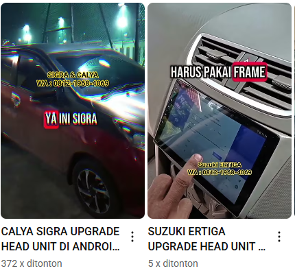 Pasang Head Unit Avanza Android Mobil Karawang