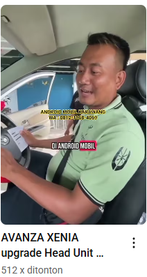 Pasang Head Unit Avanza Android Mobil Karawang